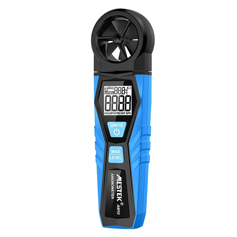 MESTEK AM10 Digital Anemometer Unit Switch Wind Speed Gauge Tester Meter MESTEK AM10 Digital Anemometer Unit Switch Wind Speed Gauge Tester Meter